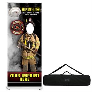 Custom Retractable Photo Prop - Smoke Alarm