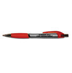 Custom Silver Barrel - Red Grip Pen