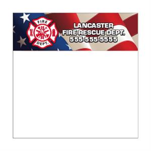 Custom Sticky Note Pads- Flag Design