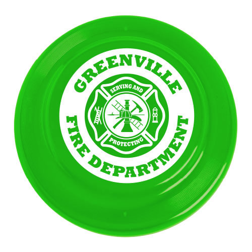 Custom Translucent Green 9' Flyer w/ Maltese Cross