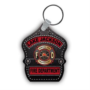 Custom Vinyl Shield Key Tag - Serving & Protecting Maltese