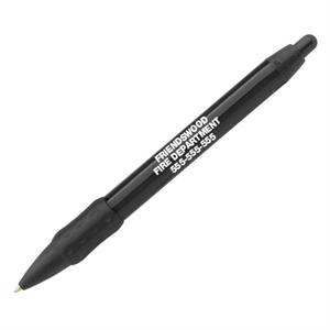 Custom Wide Body Grip Pen - Black