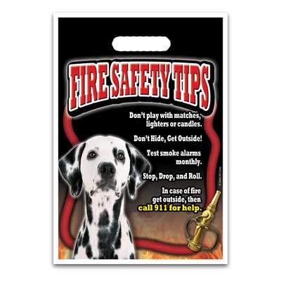 Dalmatian Fire Tips 11' X 15' Grab Bags