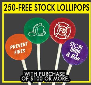 FREE 250 LOLLIPOP - OFFER 1 PER ORDER