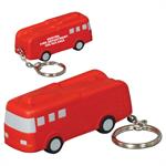 Fire Truck Key Chain Stress Reliever