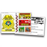 Freddie Firefighter 6 Up Sticker Sheet