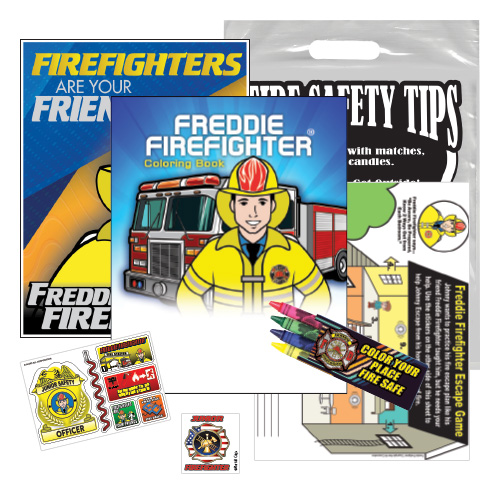 Freddie Firefighter Fire Safety Kit