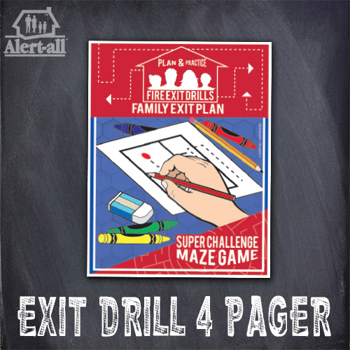 Home Exit Drill Fire Safety Kit 3