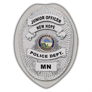 IMP. POLICE BADGE STICKER - STATE SEAL (MN)