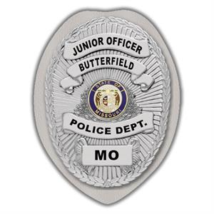 IMP. POLICE BADGE STICKER - STATE SEAL (MO)