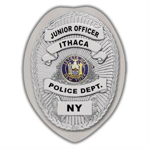 IMP. POLICE BADGE STICKER - STATE SEAL (NY)
