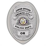 IMP. POLICE BADGE STICKER - STATE SEAL (OR)