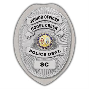 IMP. POLICE BADGE STICKER - STATE SEAL (SC)