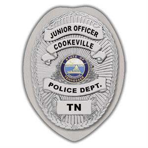 IMP. POLICE BADGE STICKER - STATE SEAL (TN)