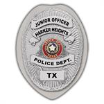 IMP. POLICE BADGE STICKER - STATE SEAL (TX)