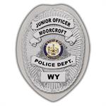 IMP. POLICE BADGE STICKER - STATE SEAL (WY)