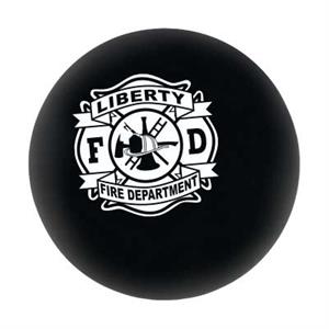 Imp. Black 2.75^ Stress Ball w/ Maltese Cross