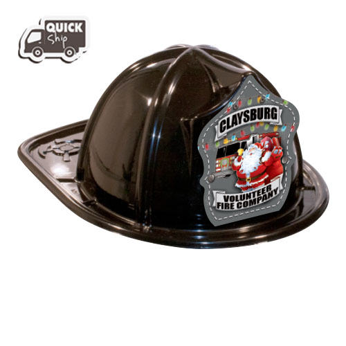 Imp. Black Hat-Cappy Christmas Shield