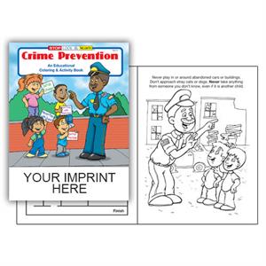 Imp. Crime Prevention Coloring & Activity Book