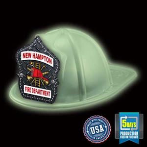 Imp. Fire Hat - Glow In The Dark - Diamond Plate