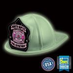 Imp. Fire Hat - Glow In The Dark - Pink FD Shield