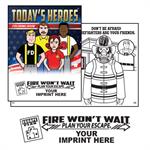 Imp Today's Heroes Coloring Book w/2022 Theme Logo