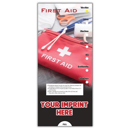 Imprinted - First Aid Slide Guide