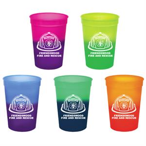 Imprinted 17 oz Mood Cups Assorted - Fire Hat