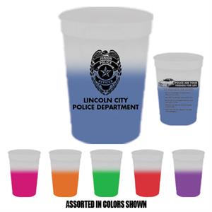 Imprinted 17 oz Mood Stadium Cup - Assorted