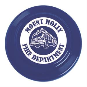 Imprinted 9^ Blue Translucent Flyer - Fire Truck
