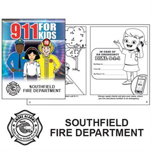 Imprinted 911 Coloring Book - 2024 Theme