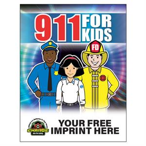 Imprinted 911 Coloring Book  - 2025 Theme Full Color