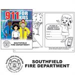 Imprinted 911 Coloring Book w/ 2023 Theme logo