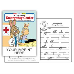 Imprinted A Trip To The Emergency Center - Coloring Book