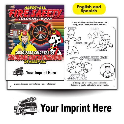 Imprinted Alert-All Bilingual CB - Fire Truck 1