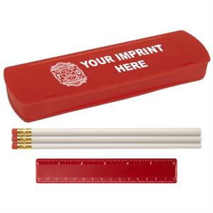 Imprinted Back to School Pack - Red