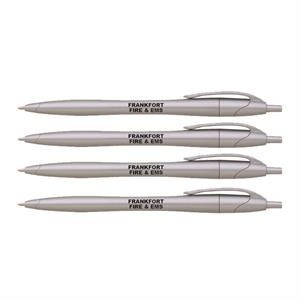 Imprinted Ballpoint Pen - Silver