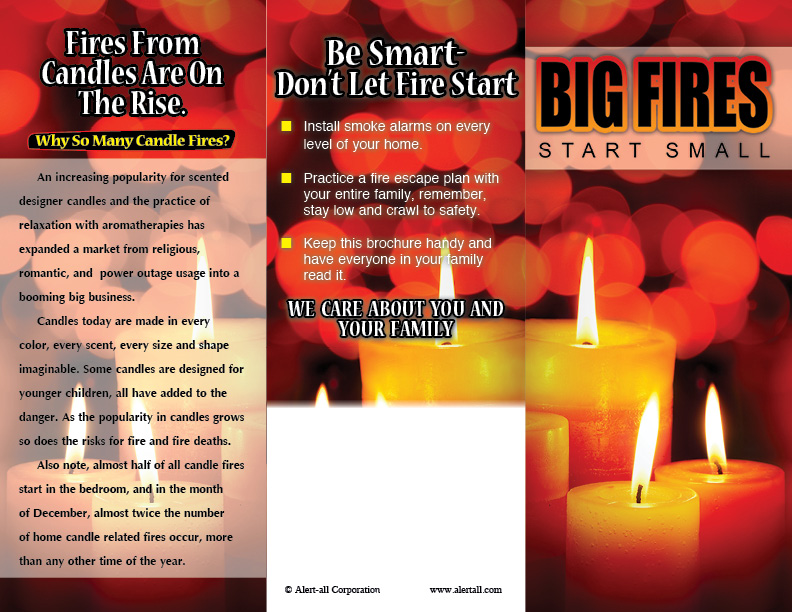 Imprinted Big Fires Start Small Brochure 2