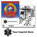 Imprinted Cappy Coloring Book - Star of Life
