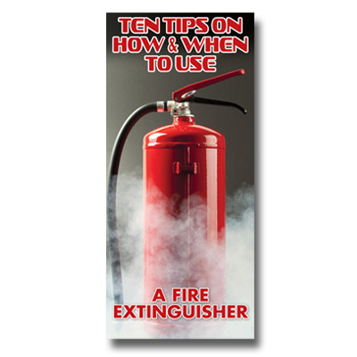 Imprinted Fire Extinguisher Brochure