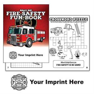 Imprinted Fire Safety Fun Book - Serve & Protect Maltese