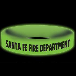 Imprinted Glow Awareness Band - Green