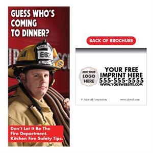Imprinted Guess Who's Coming to Dinner Brochure w/ Full Color Logo