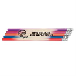 Imprinted Heat Changing Pencil Blizzard - Smoke Alarm
