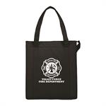 Imprinted Insulated Grocery Tote - Black