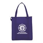 Imprinted Insulated Grocery Tote-Blue