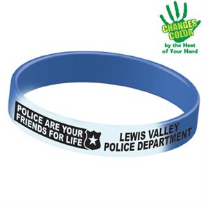Imprinted Mood Bracelet - Blue