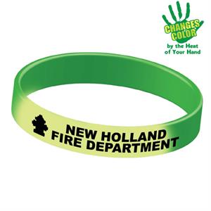 Imprinted Mood Bracelet - Green - Fire Hydrant