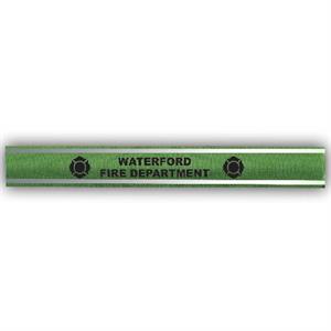 Imprinted Nylon Reflective Slap Bracelets - Green - Maltese Cross