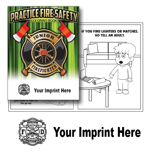 Imprinted Practice Fire Safety CB - Jr FF Maltese 1